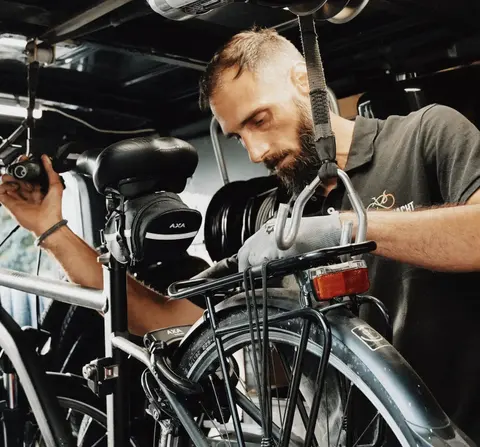 Uw vaste monteur van De Fietsenwacht