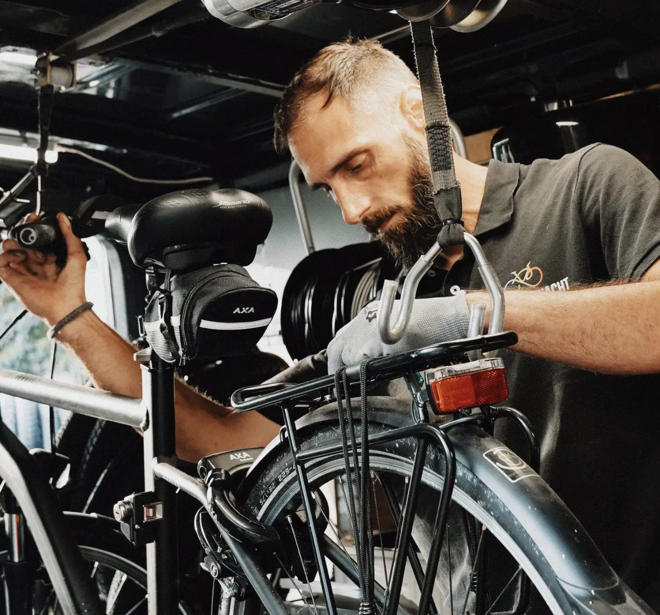Uw vaste monteur van De Fietsenwacht